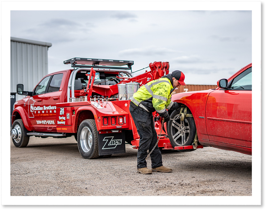 red-car-and-truck