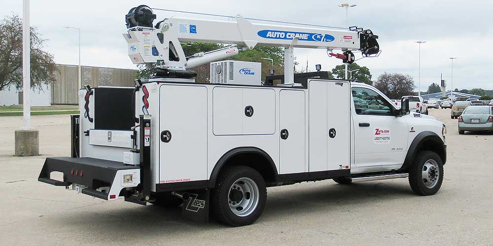 2019 Auto Crane HC7X w/ Titan 38 Service Body, Dodge Ram 5500, #J16364