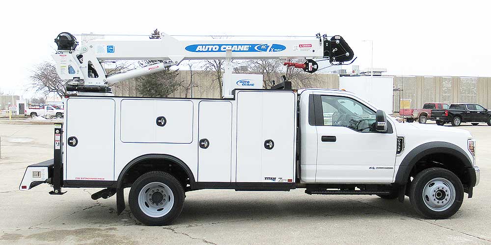 2019 Auto Crane HC7X w/Titan 38 Service Body, Ford F-550 Super Duty 4x4 ...