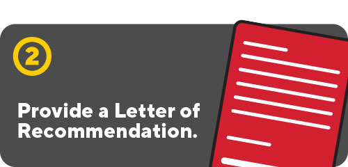 Provide a letter of recommendation