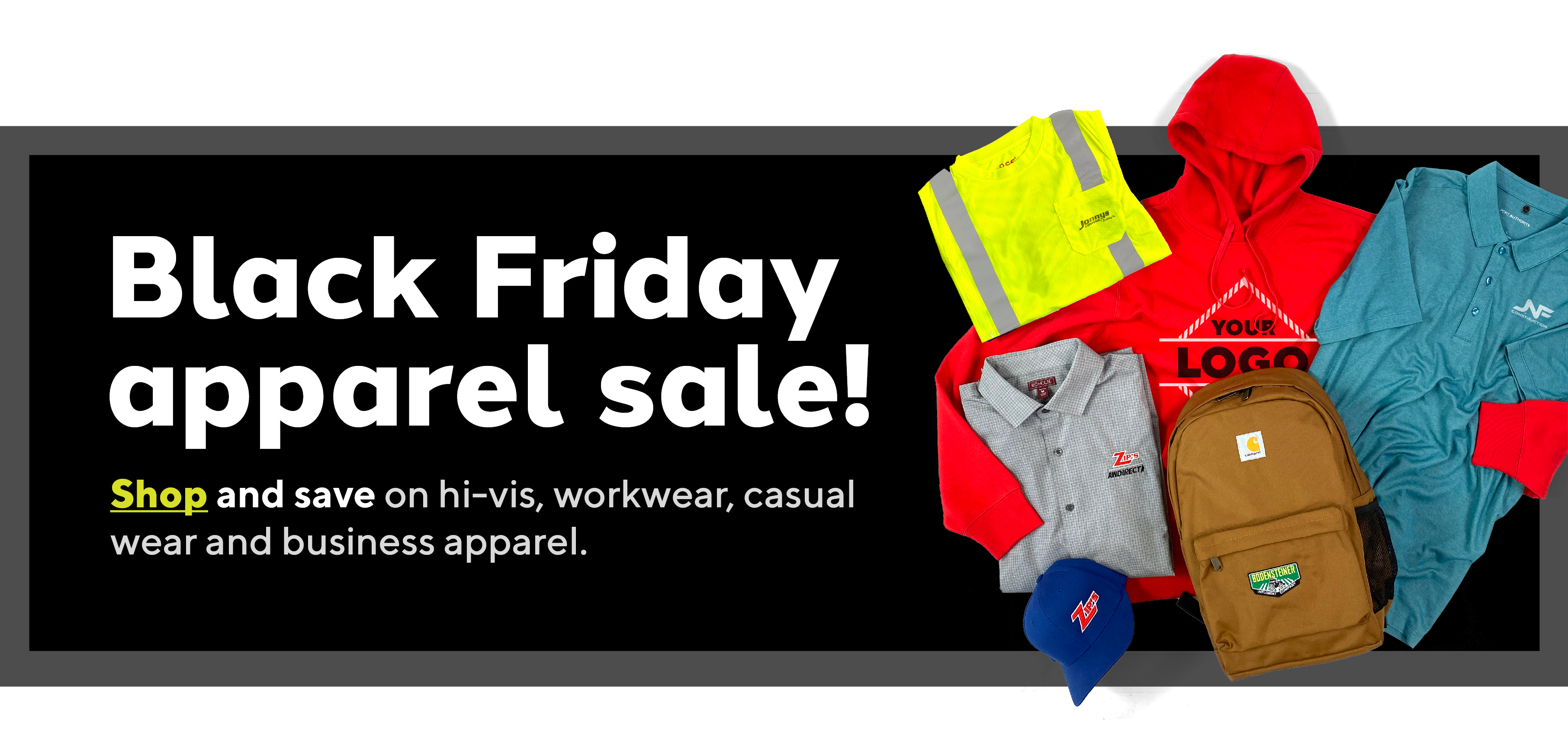 Black Friday Apparel Sale