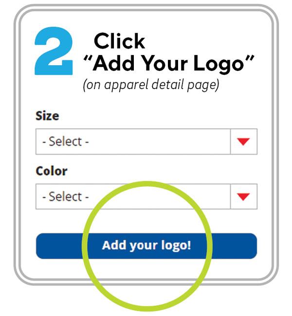 Step 2 - Click Add Your Logo