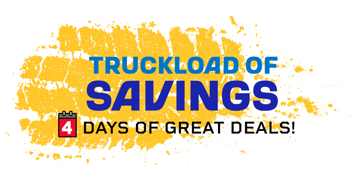 Truckload of Savings