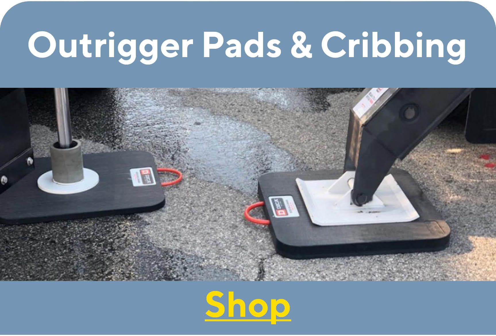 Outrigger Pads & Cribbing