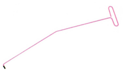 Steck 29" LittleEasy Long Reach Tool | Fluorescent Pink