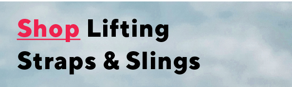 Lifting Straps & Slings