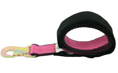 B/A Products Wheel Lift Tie-Down Strap with Flat Hook and Cordura Sleeve