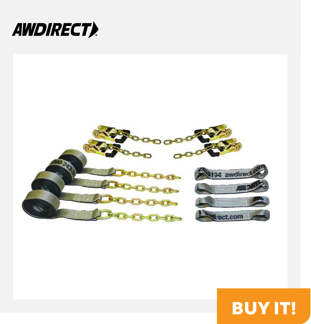 AW Direct Tow Pro 8-Point Tie-Down Kit