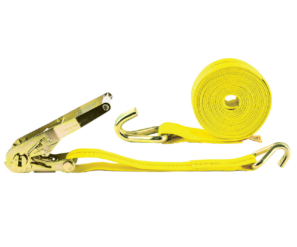 Zip’s 2” Ratchet Tie-Down Assembly w/ Double J Hooks