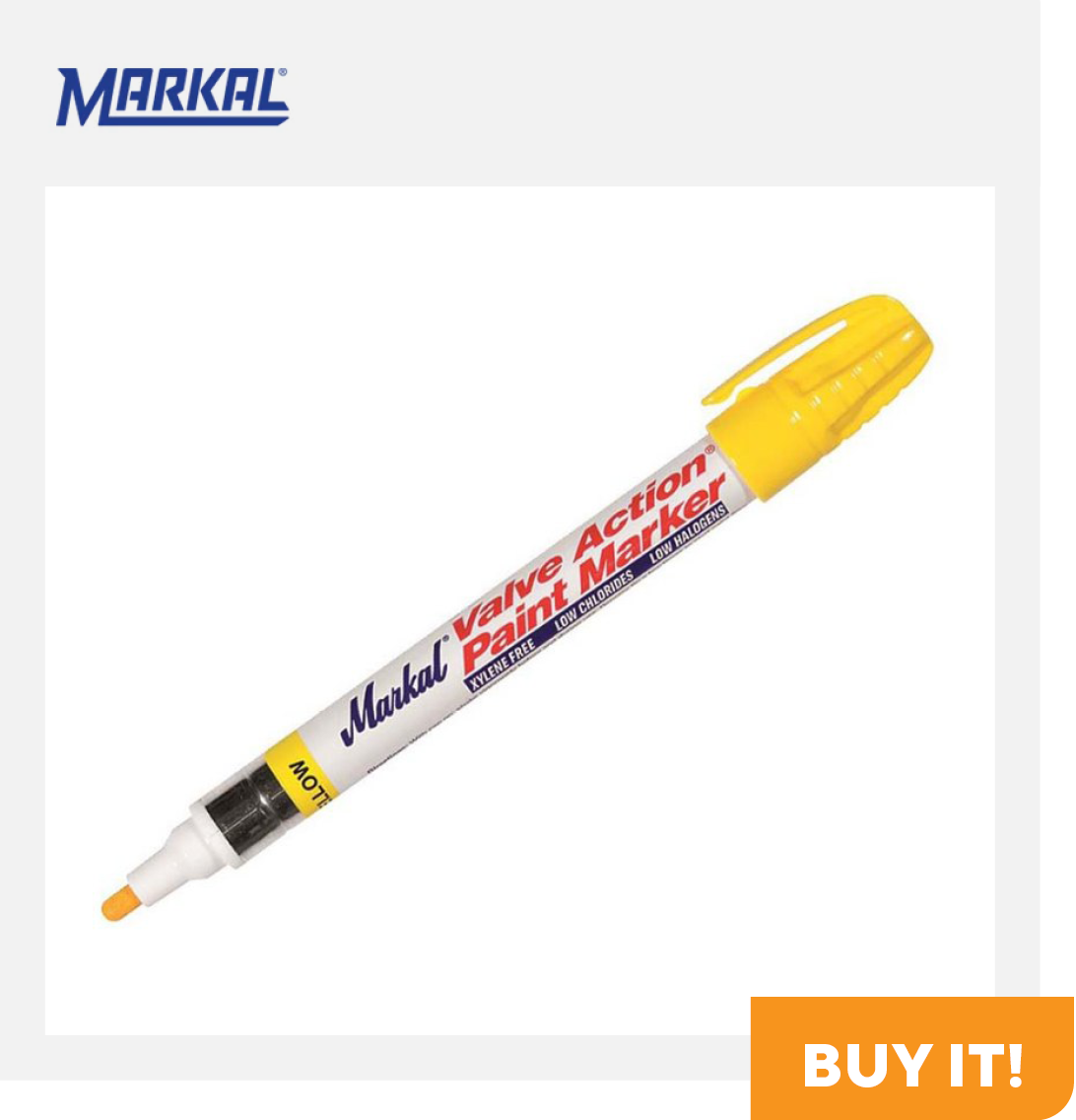 Markal Valve Action Paint Marker