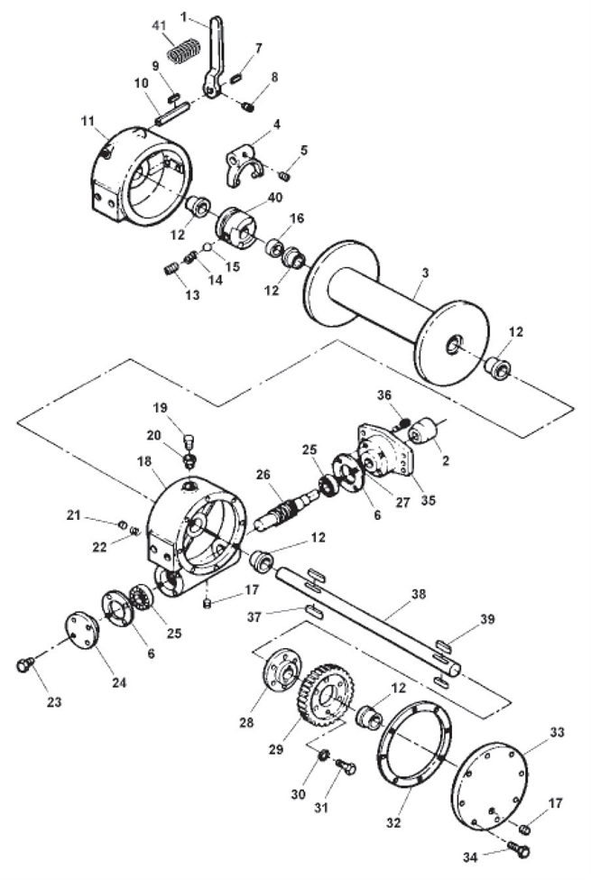 4 Ton Hydraulics Winch