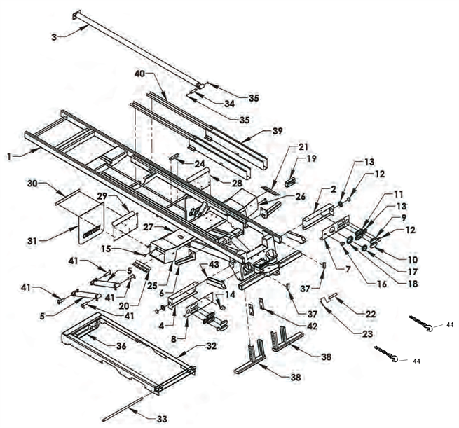 Tilt Frame Assembly