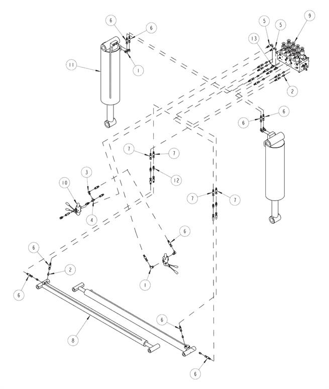 Front Outrigger Hydraulics