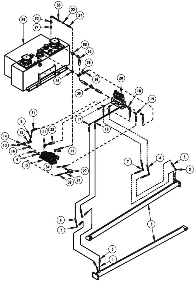 HHU Outrigger Extend Function Hydraulics