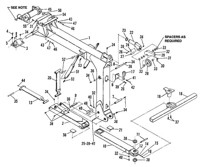 Boom & Underlift Assembly (211)