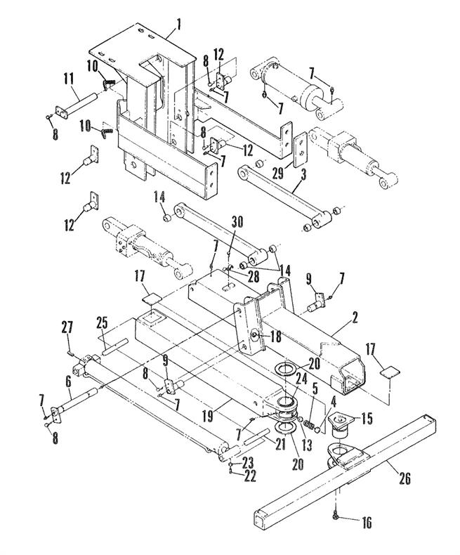 Wheel Lift Assembly-Duplex Tilt