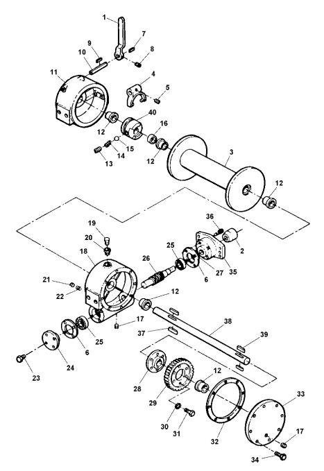 Ramsey 234 Hydraulic Winch