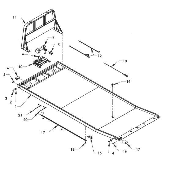 Steel Bed Assembly Right Approach