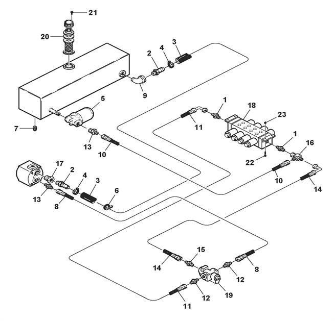 Pump, Valve & Filter Hydraulics (Model 4300)