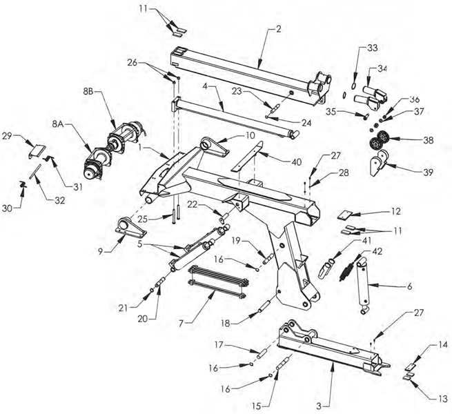 4 Series Integrated Boom Assembly Twin Line