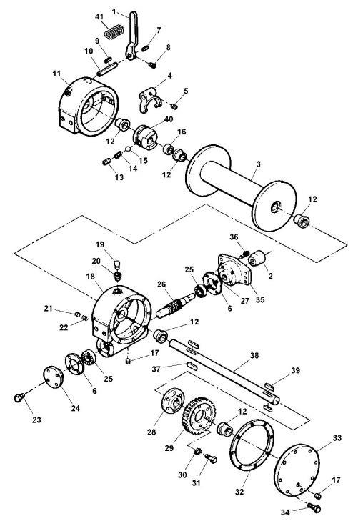 Ramsey 234 Hydraulic Winch