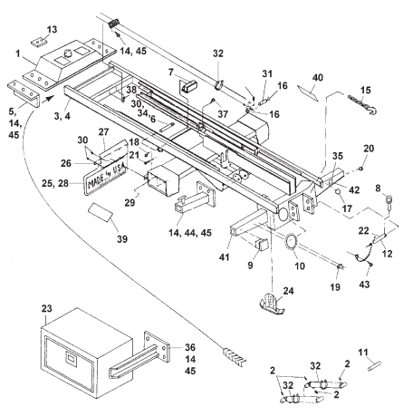 Tilt Frame Assembly