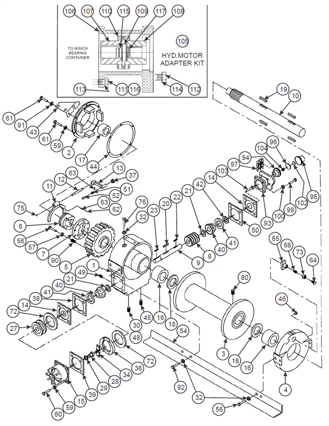 5+ braden winch parts diagram CareenKarla