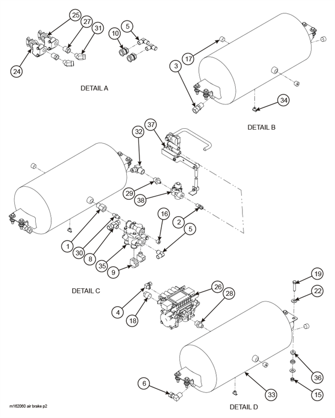 Air Brake System (855C) (2 of 3)