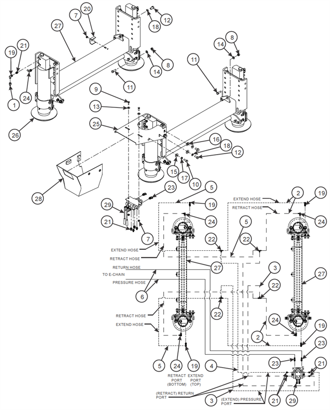 Dock Leveler Assembly 1k Option 318d