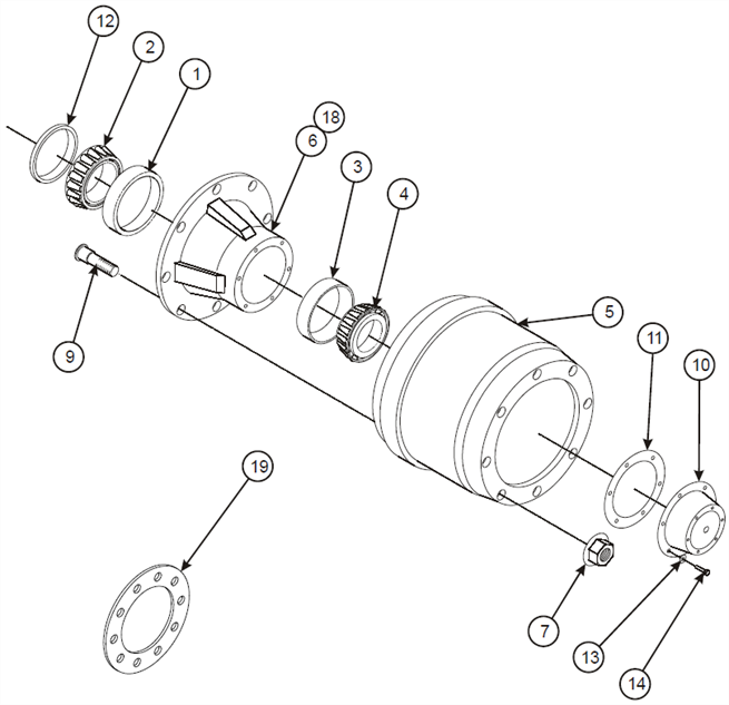 Hub and Drum Assembly