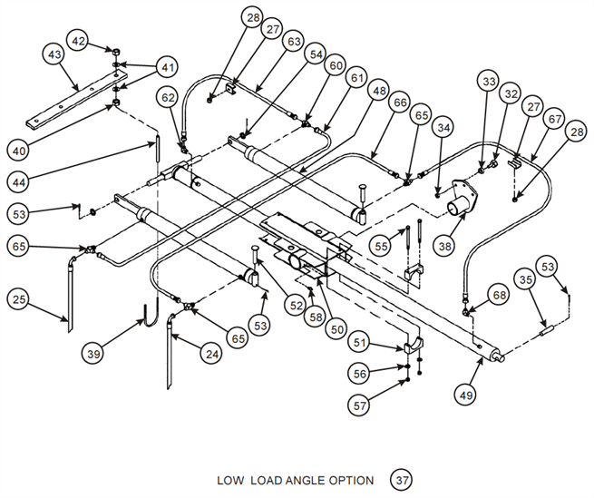 Hydraulic System, Low Load Angle Option (3 of 3)