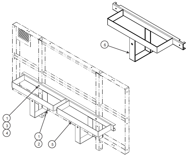 Spare Rack Installation (Option)