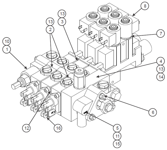 Valve, Three Spool