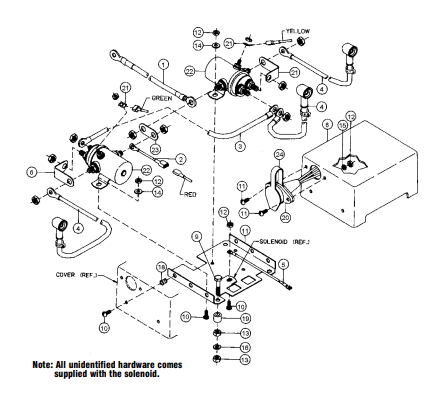 Ramsey Rep 8000 9000 Winches Solenoid, Ramsey 8000 Winch Wiring Diagram